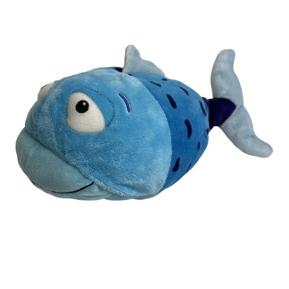 Kohl’s Cares Plush Pout Pout Fish Stuffed Animal 12” Blue Ocean Sea Life 2008 - Picture 9 of 12